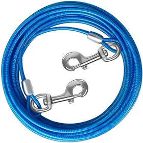 B0bplscf5g Haiyuan Dog Tie Out Cable 10-30ft For Large Dogs Up To 165lbs Steel Wire Runner