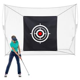 Halloscume Yuu-halloscume-1583 Golf Target Cloth For Net Hitting With 4 Straps Practice