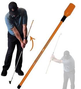 43528-109296 Help Me Buy Stuff Golf Standard - 18 Inch Length Cap Inner Diameter 1.04 Grips Orange