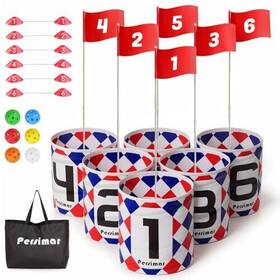 Henan Gbg-06 Golf Bucket Yard Game Outdoor Indoor 6-hole Set Portable Easy Up