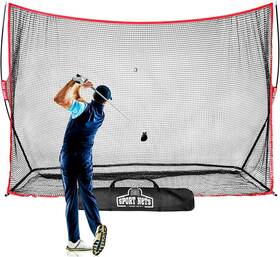 Glfnet107  Hit Run Steal Heavy Duty Golf Net-golf Net For Backyard Driving Or Indoor Garage Practice