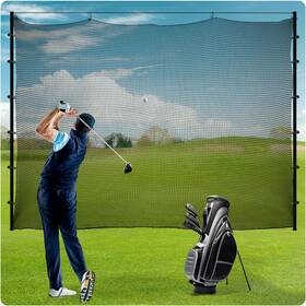 Hittop 313047975973 Sports Netting Hitting Net With 33feet Nylon Rope For Golf Baseball Hockey So