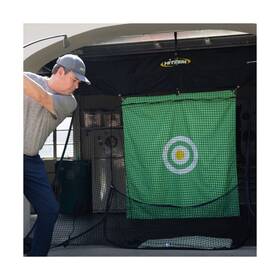 Hitzem 051497076191 Golf Practice Net For Garage Door Indoor Outdoor Training Equipment No