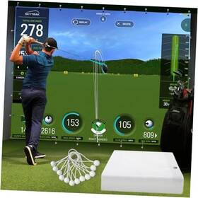 Gis3x35 Homerdirect Impact Screen For Golf Training - Indoor/outdoor 4mm Thickened Ultra Clear