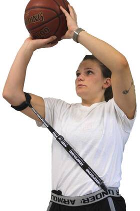 Hoopsking 426881126272 Straight Shooter Basketball Shooting Training Aid Keeps Elbow In And Follow Thr