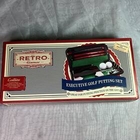 004095 House Of Marbles Executive Office Travel Golf Putting Practice Set And Zippered Carry Case