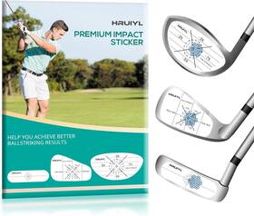 Hruiyl 445010149142 Golf Impact Tape Stickers Mpact For Clubs