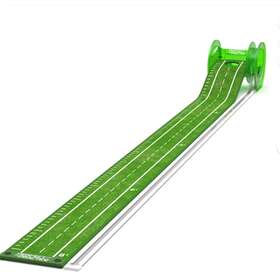 Ideastream Consumer Products Llc Pp-61563-1 Practice Putting Mat 8ft Crystal Velvet Trueroll Technology Sloped Approach