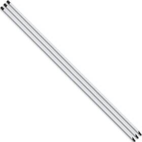 Grfzg-3pc Ihomepark #ziy Golf Alignment Sticks 3 Pack 58 Rods Full White