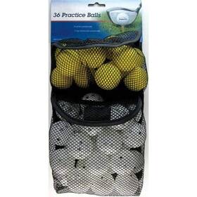 Intech I99025 Practice Golf Balls For Backyard Or Indoors 36 Pack 24 White Plastic