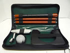 International Golf Set With Putter And Ball Cup In Black Vinyl Travel Case 028225483255