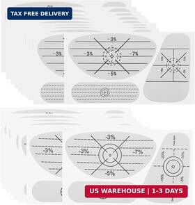 D-15p-gaoerfuqiutie-us Ioualey L-a 90 Pcs Golf Impact Tape 2 Styles Stickers For Iron Wood And Fairway D-15p-gaoerfuqiutie-us Ioualey L-a 90 Pcs Golf Impact Tape 2 Styles Stickers For Iron Wood And Fairway