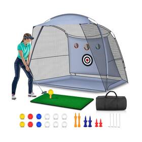 Isayira 757611267628 Golf Practice Net 10x7ft Hitting Aids Nets For Backyard Driving Chipping