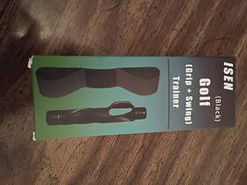 Isen 242150278272 Golf Grip Trainer And Swing Correcting Arm Band Combo Set Brand New