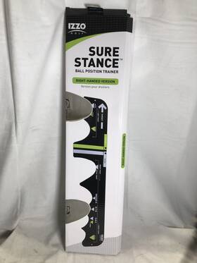 As3369 Izzo Golf Sure Stance Ball Position Trainer Right-handed Version