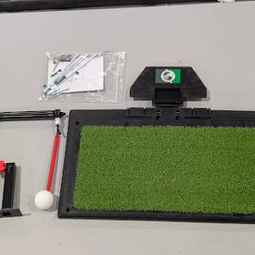 Jef 710638850655 - World Of Golf Adjustable Swing Trainer Black/green