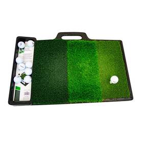 Gs2006 Jef World Of Golf New 3 Tier Practice Mat With Ball Tray