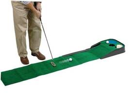 Jr105  Jef World Of Golf Hazard Deluxe Putting Mat Green