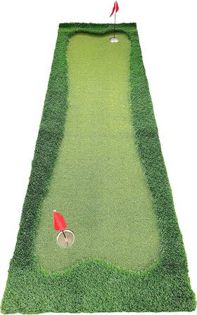 Jr1314 Jef World Of Golf Professional Large Realistic Putting Training Mat 3 Feet By 10