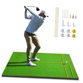 Jiangmenshi Qinzhoutiyuyongpin Youxiangongsi Zs1512 Golf Hitting Mat 5 X 4 Ft Thickening Training Aids