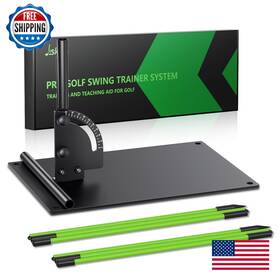 B0dz1xqcs5 Jiskan Jsikan Pro Golf Alignment Sticks System With Holder Angle Plate Trainer Aid