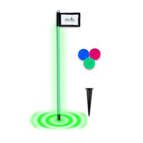 Gp2001 Jm Merchandise Glo-pin 2.0 Light Up Golf Flagstick For Night Glow In The Dark Putting