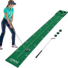 Jomoq 742669240334 Golf Putting Green Indoor With 1 Putter Pong Game Set Outdoor Mini
