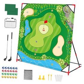 7888-50a Joysweetoy Golf Chipping Game With Stand - 54 Inch X Target Backyard Set 7888-50a Joysweetoy Golf Chipping Game With Stand - 54 Inch X Target Backyard Set