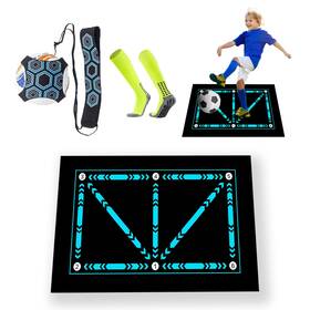 Zqd-1-16-1 Jukestarz 47x32 Inch Soccer Training Mat With Adjustable Elastic Grid For Agility Drills