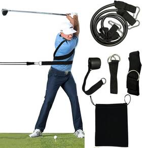 Junnee 744759301598 Golf Swing Trainer - Adjustable Training Aid For Accuracy And Distance Contro
