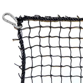 Just For Nets Gonn18sib10x15 Nylon Golf High Impact Net 10ft X 15ft 3/4 Inch Mesh Black