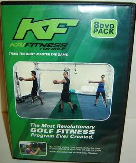 Kai Fitness 856085004002 For Golf 8 Dvd Set Train The Body Master Game Of