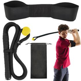 Kalauto B0d5h6nhpm Golf Swing Trainer Rope Aid Speed Power Tempo Posture Lag Indoor Practice