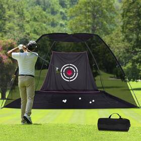 Gg-0017 Kapler 12x7ft Practice Driving Net Golf With Target Backyard Portable Gg-0017 Kapler 12x7ft Practice Driving Net Golf With Target Backyard Portable