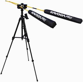 Kavooa Golf Inc. 445037713784 Swing Trainer - 360 Degree Alignment Sticks Tripod And Smartphone Holder