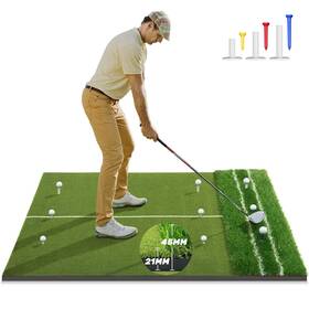 Kbbam 1512001 Premium Dual-turf 5x4ft Golf Mat Christmas Upgraded 5x4 Feet Green