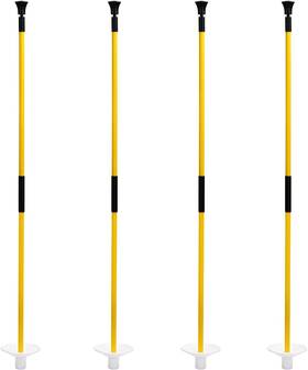 Kingtop 445011183121 Golf Flagstick Mini Practice Putting Green Flag Stick For Yard Pole