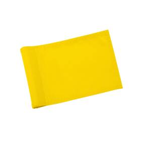 Kingtop 730060506036 Golf Flag 8x6 Inch - Plain Yellow 420d Nylon Tube Inserted Mini Practice