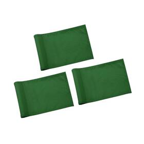 420d Kingtop 730060506340 Golf Flag 8x6 Inch - Plain Green Nylon Tube Inserted Mini Practice P