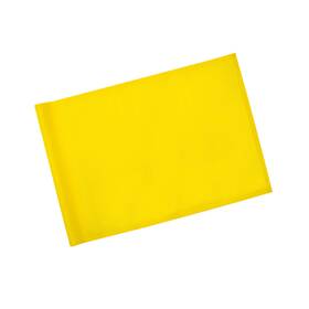 420d Kingtop 730060506371 Golf Flag 20x14 Inch - Plain Yellow Nylon Tube Inserted Standard Put