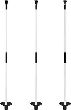 Kingtop 744759056849 Golf Flagstick Practice Putting Green Flag Stick For Yard Pole Pin Flagpo
