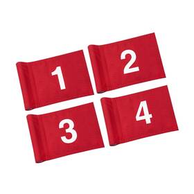 Kt-ga077-nl4 Kingtop Numbered Golf Flag 8x6 Inch Upgraded Double Layer 420d Nylon Sided