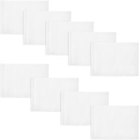 Kingtop Kt-ga121-nl9 Golf Flag 20x14 Inch - Plain White 420d Inch- Blank White- 9pk