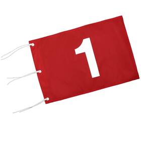 Kt-ga141-nl1 Kingtop Golf Flag 20x14 Inch - Red# 1 420d Nylon Brass Grommets Standard Putting