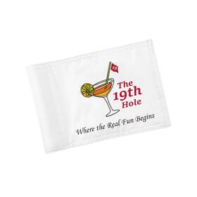 Kt-ga193-nl1 Kingtop 19th Hole Golf Flag For Backyard Practice Putting Green Pga Junior Standards