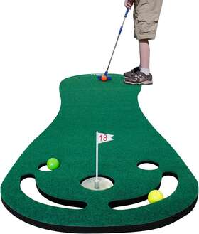 Kofull 313055179103 Putting Green Mats Set For Golf Use Included 29 Inches Putter