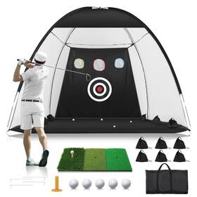 Pmh01 Kopuws Golf Net 10x7ft Practice For Backyard Driving Hitting Wit