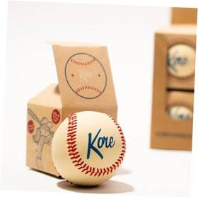 Kore Baseball Products 851477005049 Soft Hand-stitched Real Feel Foam Baseballs Safe Pack Of 1