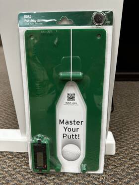Korg Pr01 Pr-01 Puttrhythm Golf Putting Trainer Practice Tool With Built-in Metronome