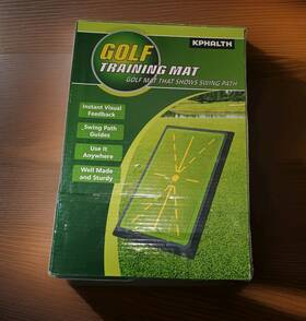 Pm130-b Kphalth Golf Training Mat For Swing Detection Batting Path Feedback Analysis